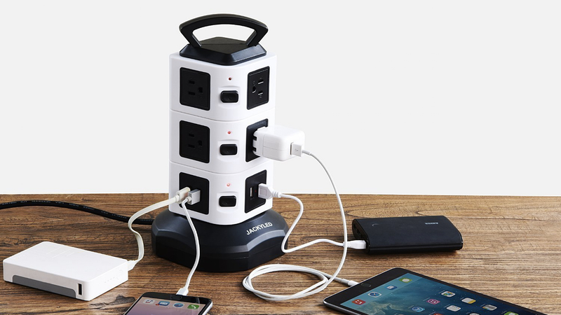 JACKYLED Power Strip Tower, $22 with code 5HMEDG64